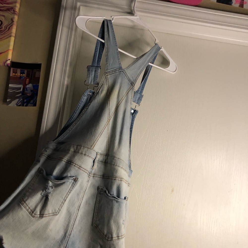 Walmart brand, romper jean short